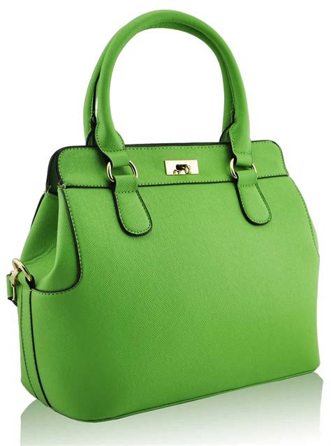 green small purse.